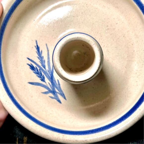 Hand Made Art Pottery Candle Holder - Picture 2 of 5